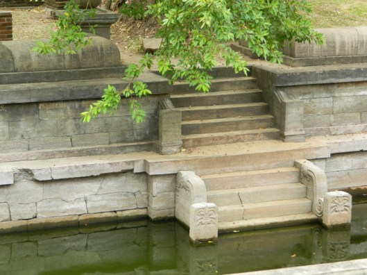Anuradhapura temple baths